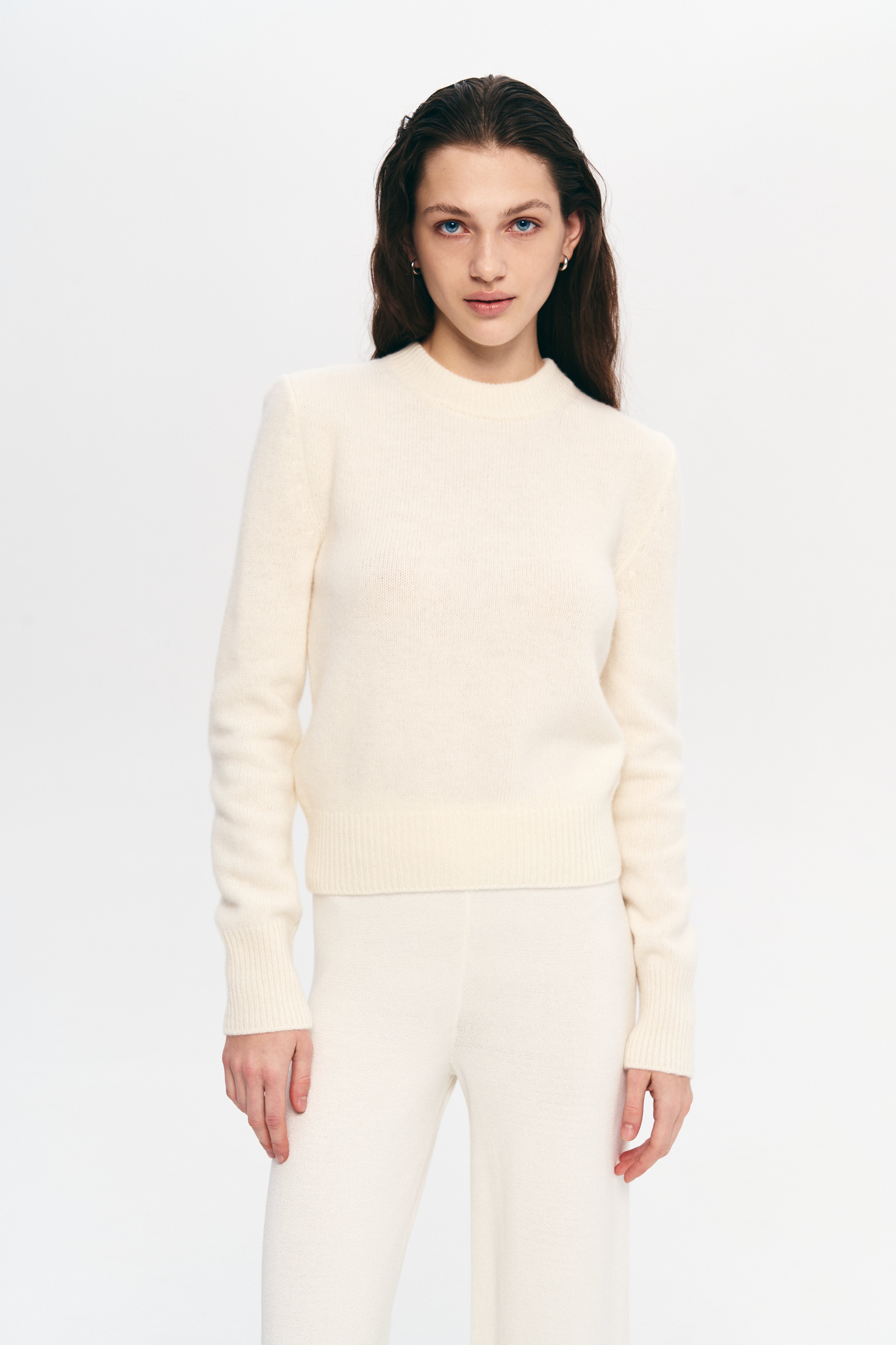 Джемпер базовий - Молочний