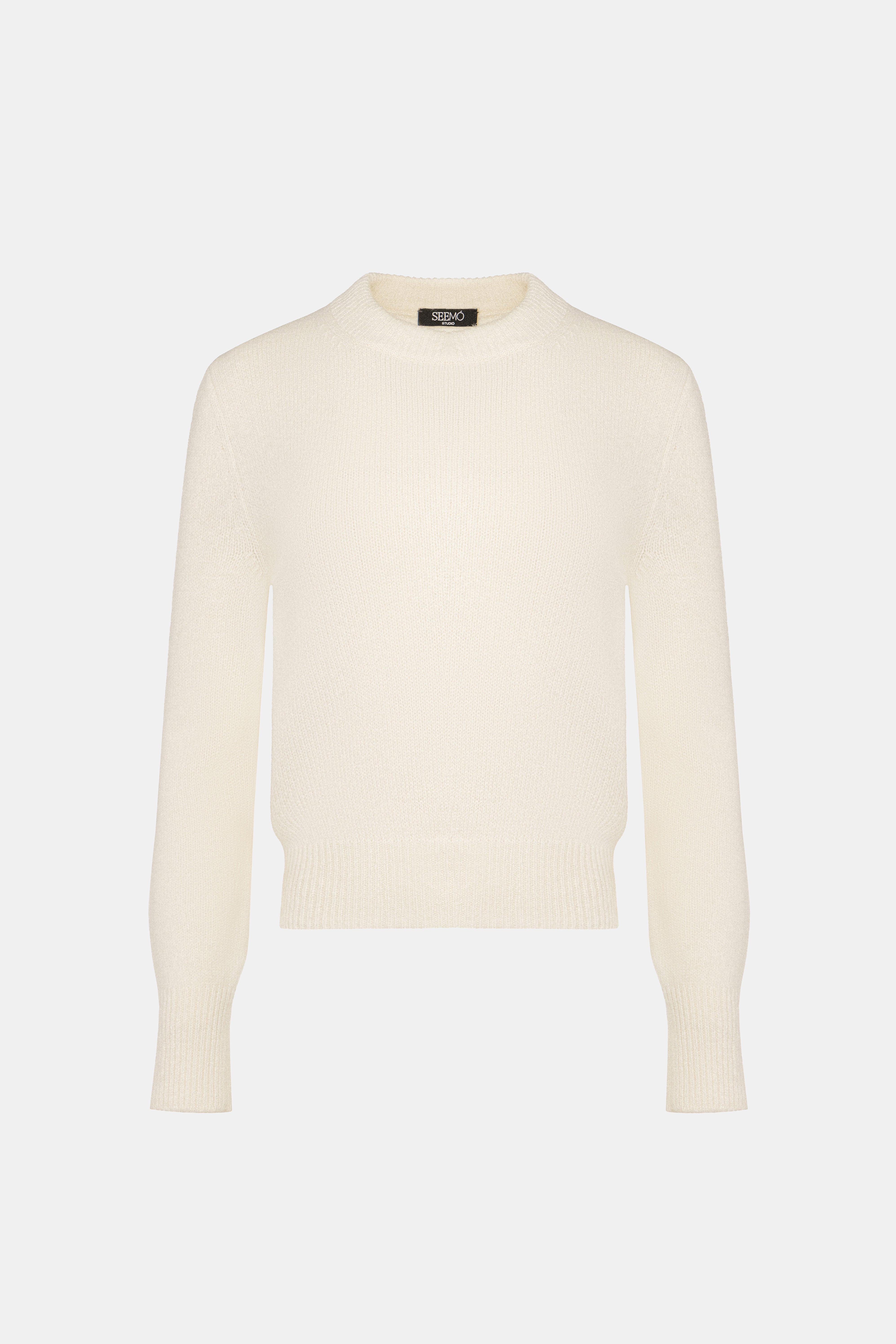 Джемпер базовий - Молочний