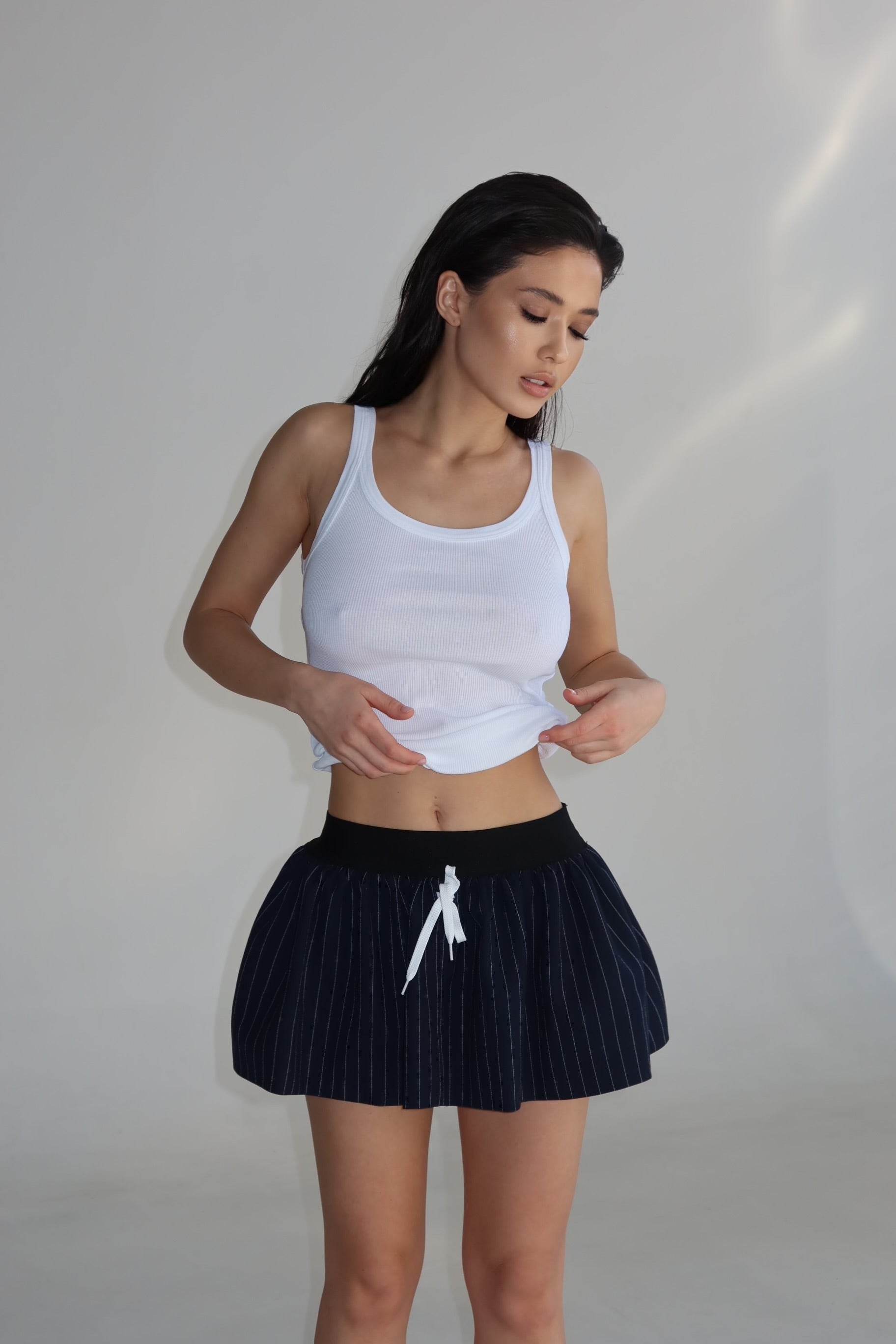 Спідниця-шорти - темно-сині